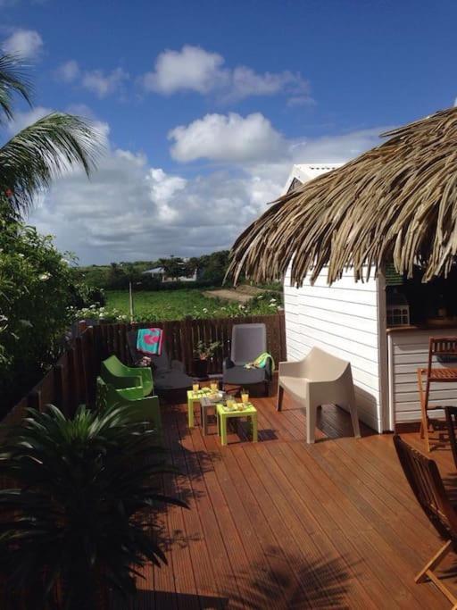 Charmant Bungalow Un P'Tit Coin De Paradis Saint-Francois  Exterior foto