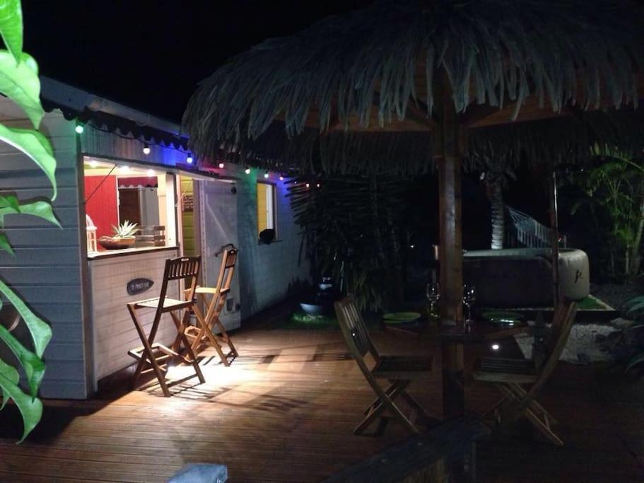 Charmant Bungalow Un P'Tit Coin De Paradis Saint-Francois  Exterior foto